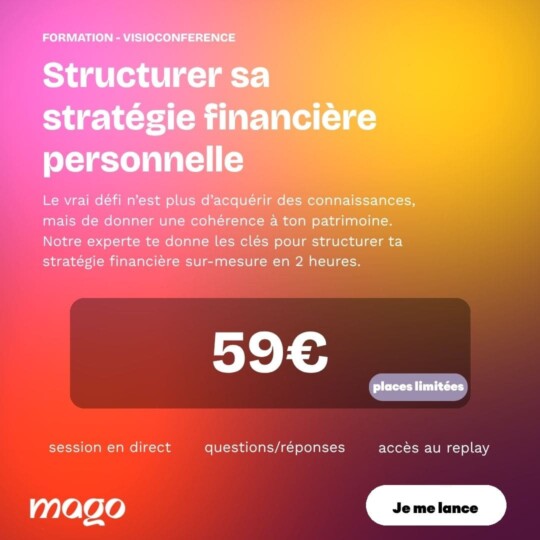 Formation Structurer sa stratégie financière personnelle